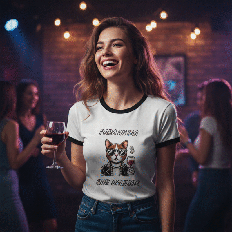 camiseta unisex ringer