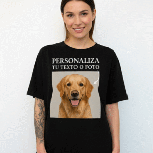 camiseta personalizada con tu foto o frase – unisex gildan 5000 | impresión frontal | regalo original y exclusivo
