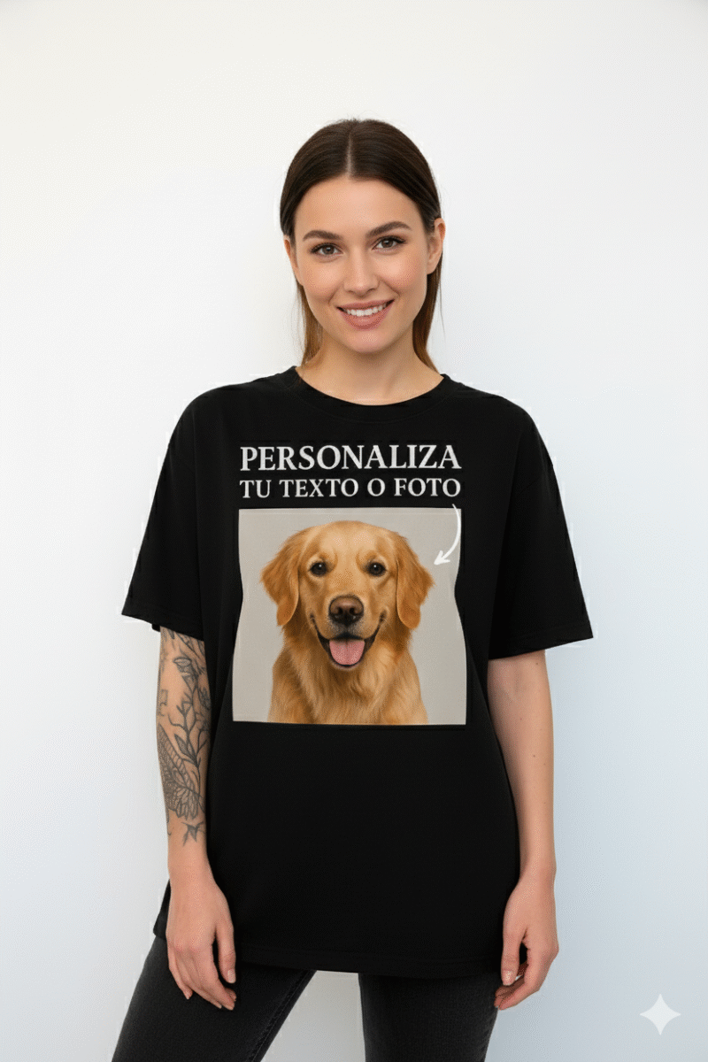 camiseta personalizada con tu foto o frase – unisex gildan 5000 | impresión frontal | regalo original y exclusivo